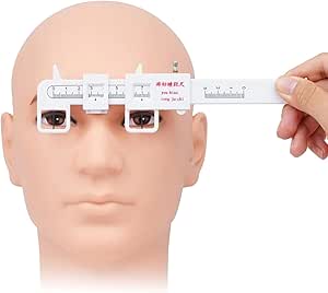 Amazon.com: AISITESY Measure Optical Vernier PD Ruler Pupil Distance ...