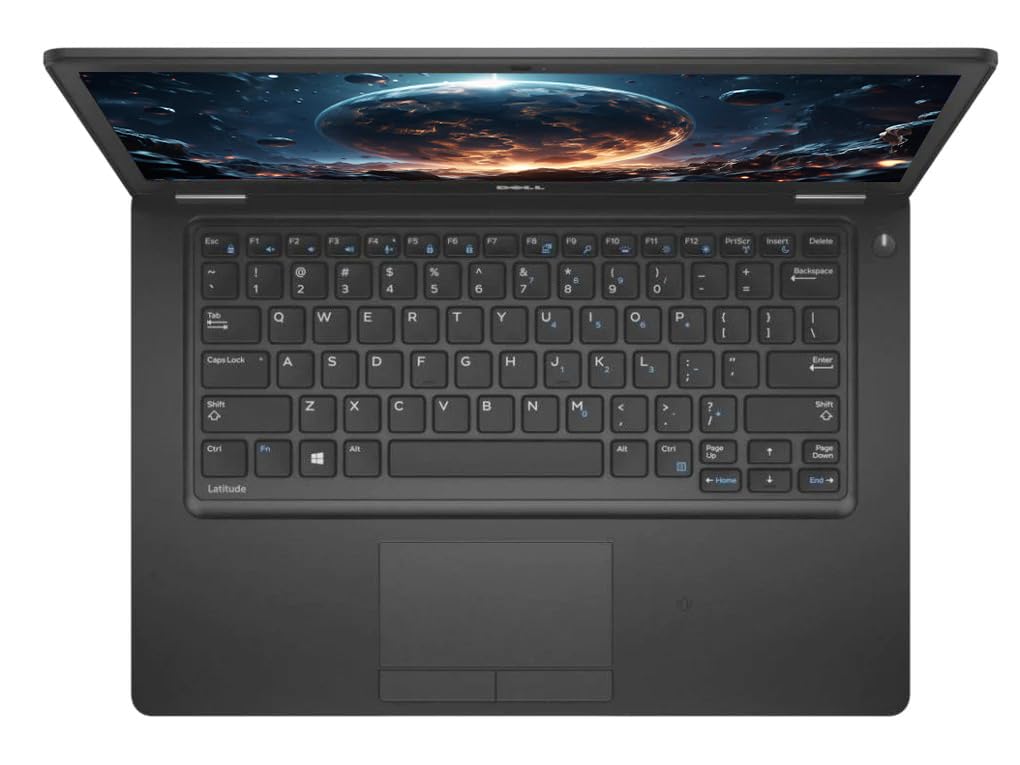 Dell Latitude 5480 Ordinateur Portable Professionnel, Intel Core i5-7300U,14" FHD (1920x1080), 8 Go de RAM, SSD 256 Go, Clavier QWERTY américain, Windows 11 Pro (reconditionné)