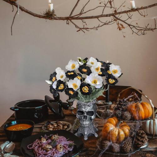 Image of 5Pcs Poppy Flowers Artificial Poppy for Home Decor(Black)