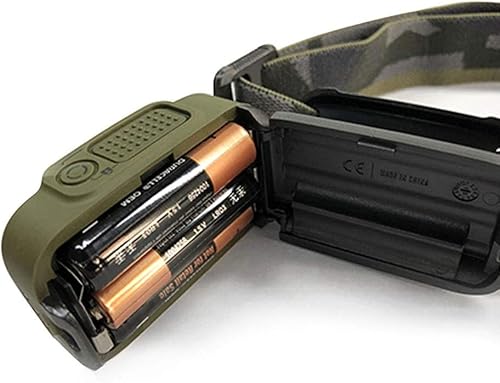 Miniatura 4 de GRUNI Lámparas de cabeza para exteriores 12000 lúmenes recargables ultra brillantes fáciles de usar ideal para manos libres para correr trotar