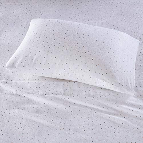 Intelligent Design Cozy Soft 100% Cotton Flannel Print Animals Stars Cute Warm, Ultra Soft Cold Weather Sheet Set Bedding - Image 3