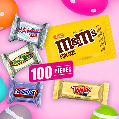 image for Mars M&M'S PEANUT, SNICKERS, TWIX, MILKY WAY & 3 MUSKETEERS & Easter C