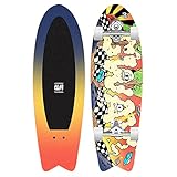Surf Skate Carving Skateboard Pumpping Surfskate,A