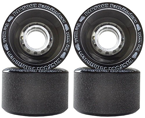 Focket Longboard Skateboard, 46 Zoll Professional Hard Maple Core 4 Räder Longboard Skateboard