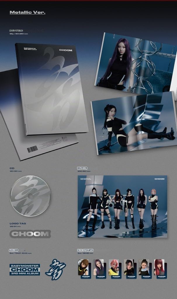 Baby'monster - 3rd Mini Album Choom CD (3 Versions Set)