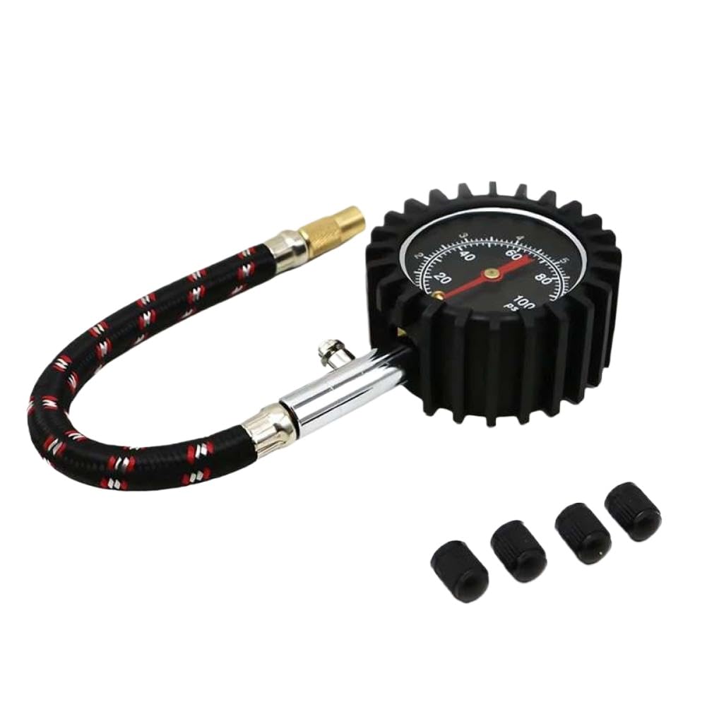Manomètre pour pneus 0-100 PSI compatible avec les véhicules automobiles