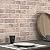 8-Pack 3D Faux Brick Acoustic Wall Panels, 11.8" x 11.8" PET High Density Soundproof & Noise Cancelling Felt Tile with 48 Adhesive Tabs, Sound Absorbing Panels for Home Office, Rustic