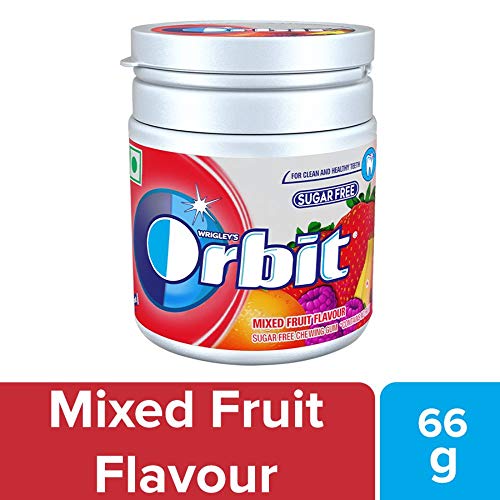 Image of Orbit Mixed Fruit Chewing Gum Pot