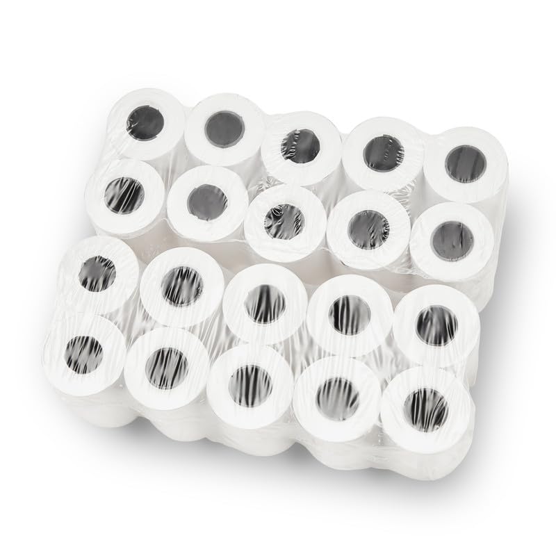 2 1/4 x 55 thermal paper roll pmc05262 - VX520 DC Contactless Credit Card Terminal (Pack of 50) VX520 VX670 VX680 VX690, Clover Flex, Ingenico iCT220 iCT250 FD400 Premium Quality 'A' Grade Thermal