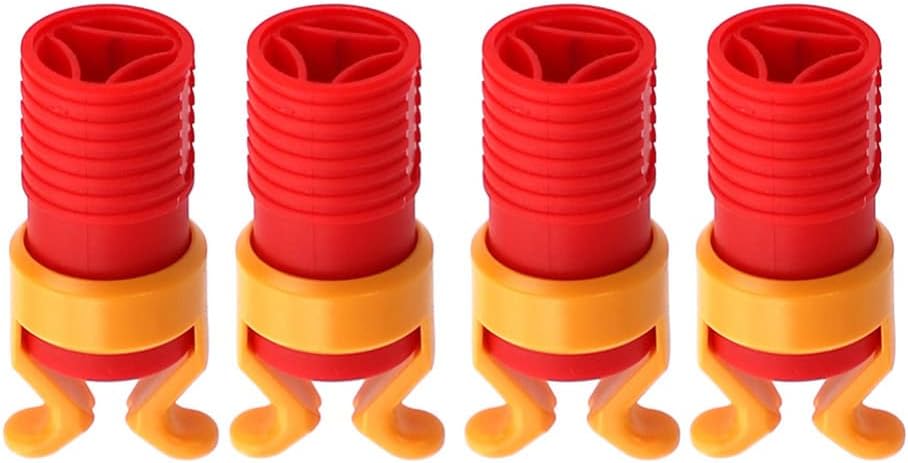VILLCASE Screw Holder Clamp Set 4Pcs Abs Plastic Screw Gripper Tool for Woodworking Portable Holding Tool Compatible with Electric and Manual Screwdrivers 1.57X0.70X0.70 Inch