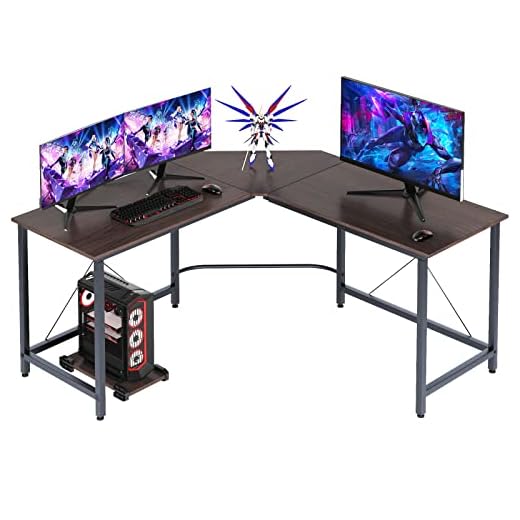 SOGES - Mesa Ordenador en Esquina Moderna (150+150) x 55 x 76 cm