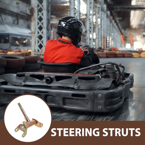 Axes de karting en acier or : direction stable et flexible