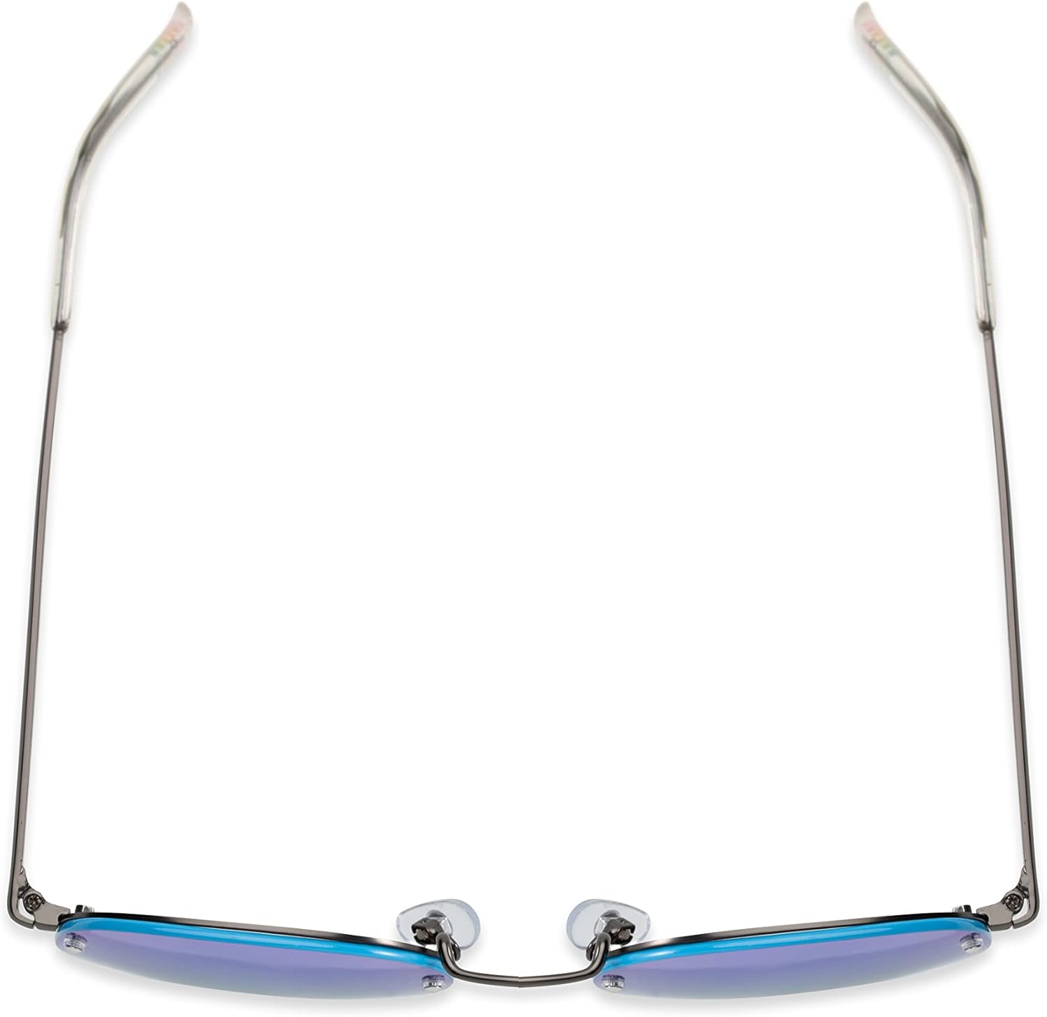 Foster Grant Sun Luv Positivity Rules Round Sunglasses, Satin Gunmetal, 53mm,10260195.COM