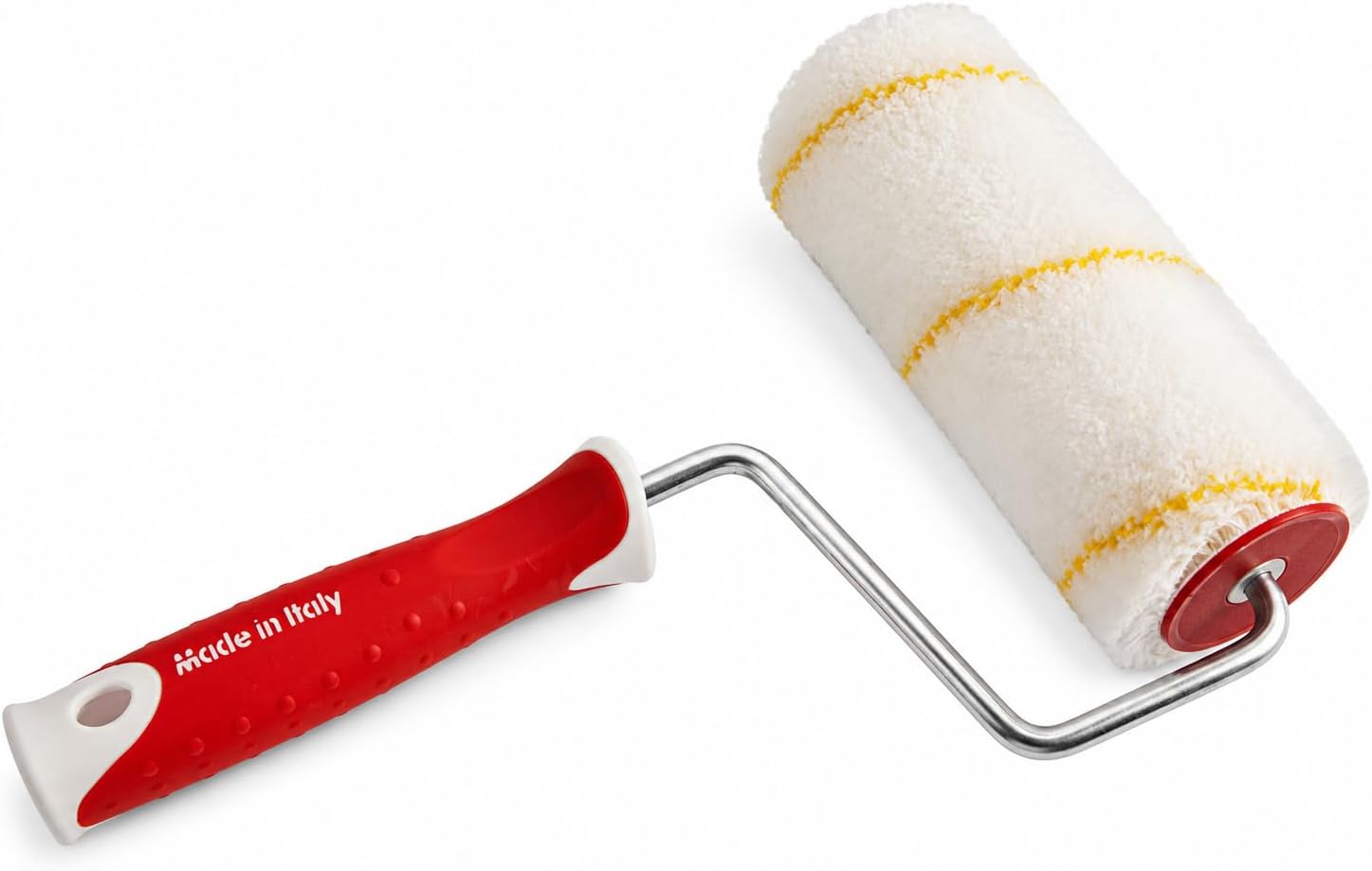 2000 Professional 20cm Rough Wall Roller, Polyamide Fabric, with Non-Slip Rubber Handle