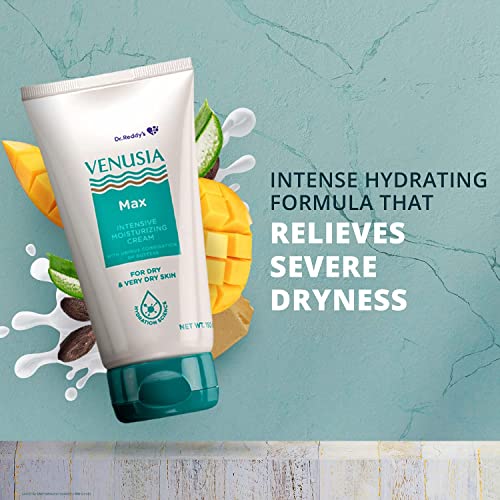 Image of Venusia Max Intensive Moisturizing Cream For Dry Skin To Very Dry Skin, 150 g x Pack of 12