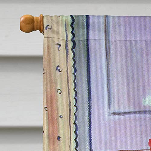 Drapeau de maison chat roux lavable et résistant aux intempéries grand format 7079CHF - 4
