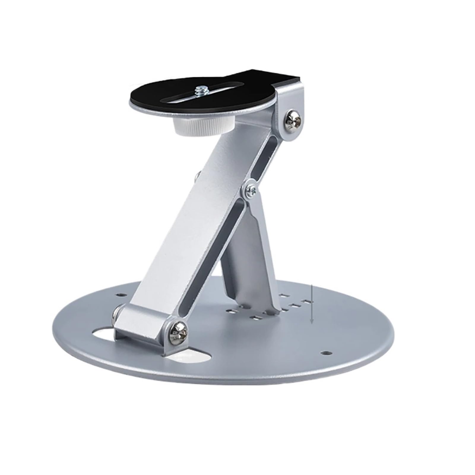Soporte for Proyector, Compatible con Universal, Tornillo De 1/4 De Pulgada | Soporte de montaje en pared y escritorio 3 en 1 con interfaz de tornillo de 1/4 de pulgada(Silver)
