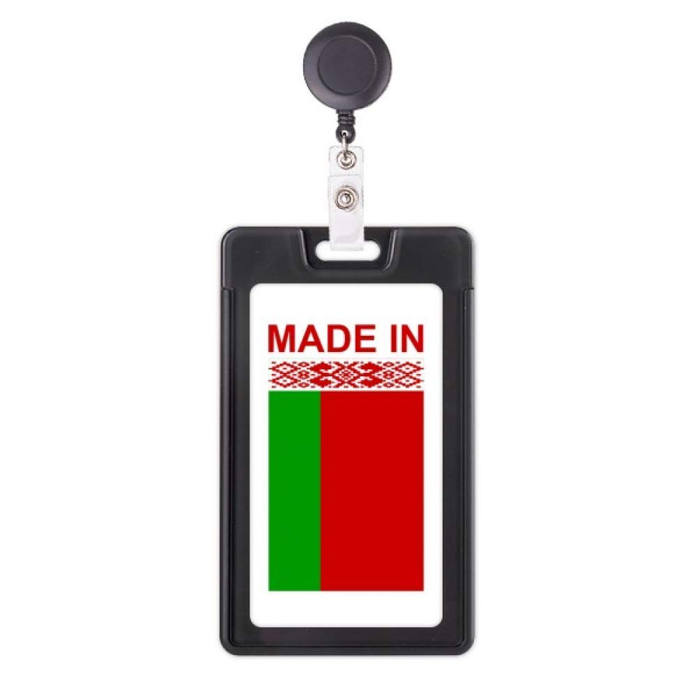 Étui rétractable pour badge de qualité Made in Belarus