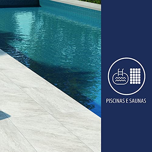 PortoKoll – Rejuntamento PortoKoll PREMIUM Epoxi Piscina Branco – Efeito rápido – Aplicação fácil –
