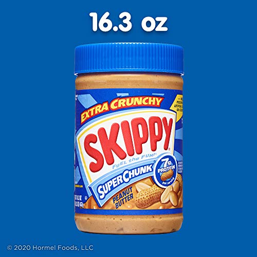 Skippy Super Chunk Extra Crunchy Peanut Butter Spread, 16.3 Ounce #TOP6
