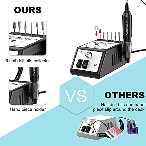 image for JIASHENG Professional Nail Drill, 20000rpm Electric Nail Drill Machine