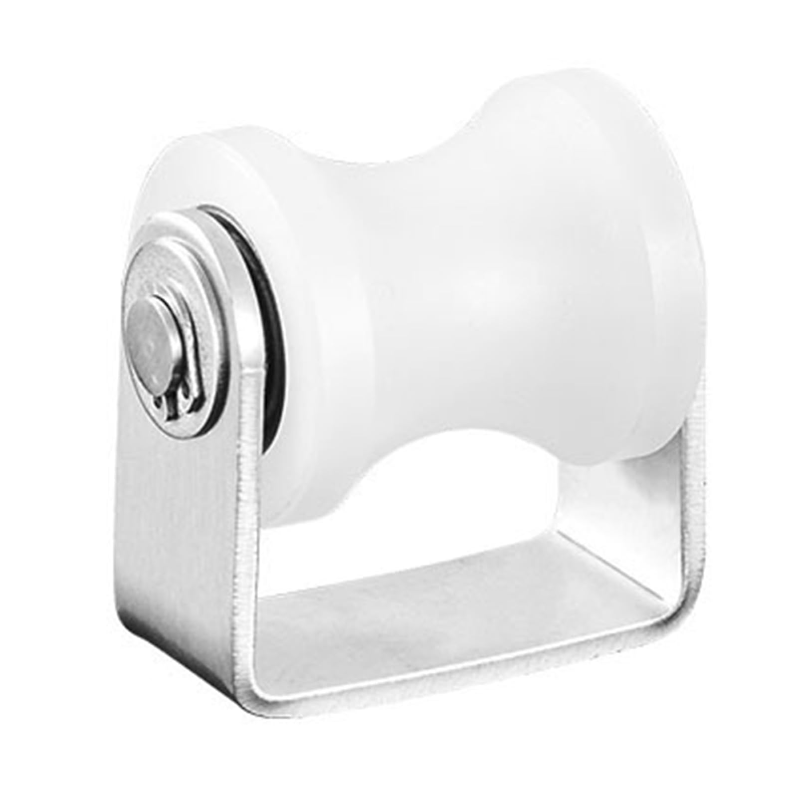 Hsioluted 32Mm 80Kg Load Bearing U Grooves Nylon Rollers For Smooth Gliding Window Door Systems Resistant Bearing Rollers Nylon Roller