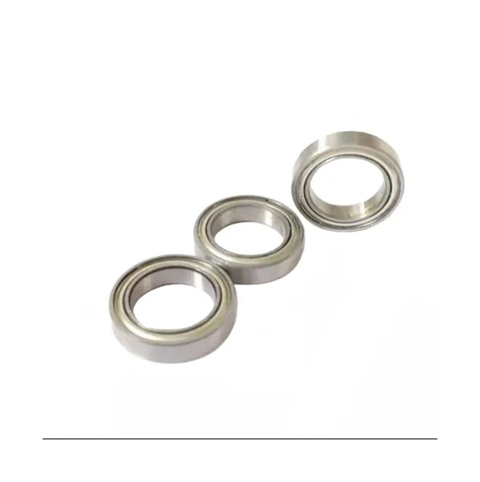IEUMJNAT 10/50pcs S6701ZZ S6701 12x18x4mm Stainless Steel Ball Bearings Deep Groove Bearing 12 * 18 4mm 6701 6701ZZ(10pcs)