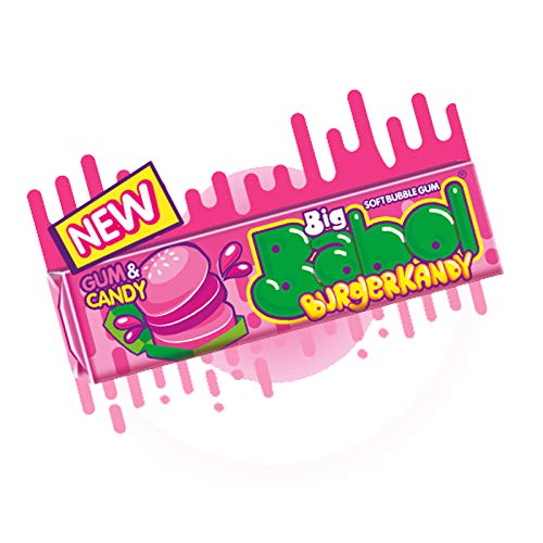 6 pacchetti gomme masticare big babol burgerkandy