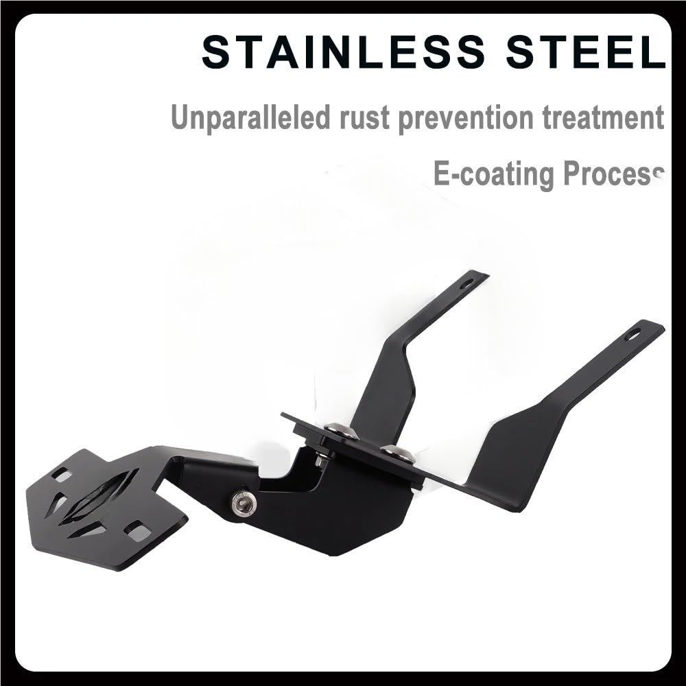 Portatarga Numero di targa del motociclo Accessori moto per NAGA 155 150 per MMBCU 125 158 160