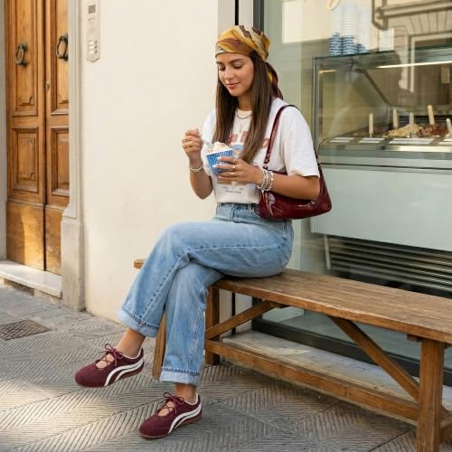 Image of Tigeridea Mary Jane Sneakers for Women Casual Walking Tennis Fashion Shoes
