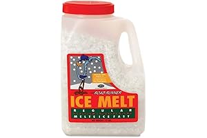 12J-RR Road Runner Premium Salt for Sidewalks, 12-Pound White