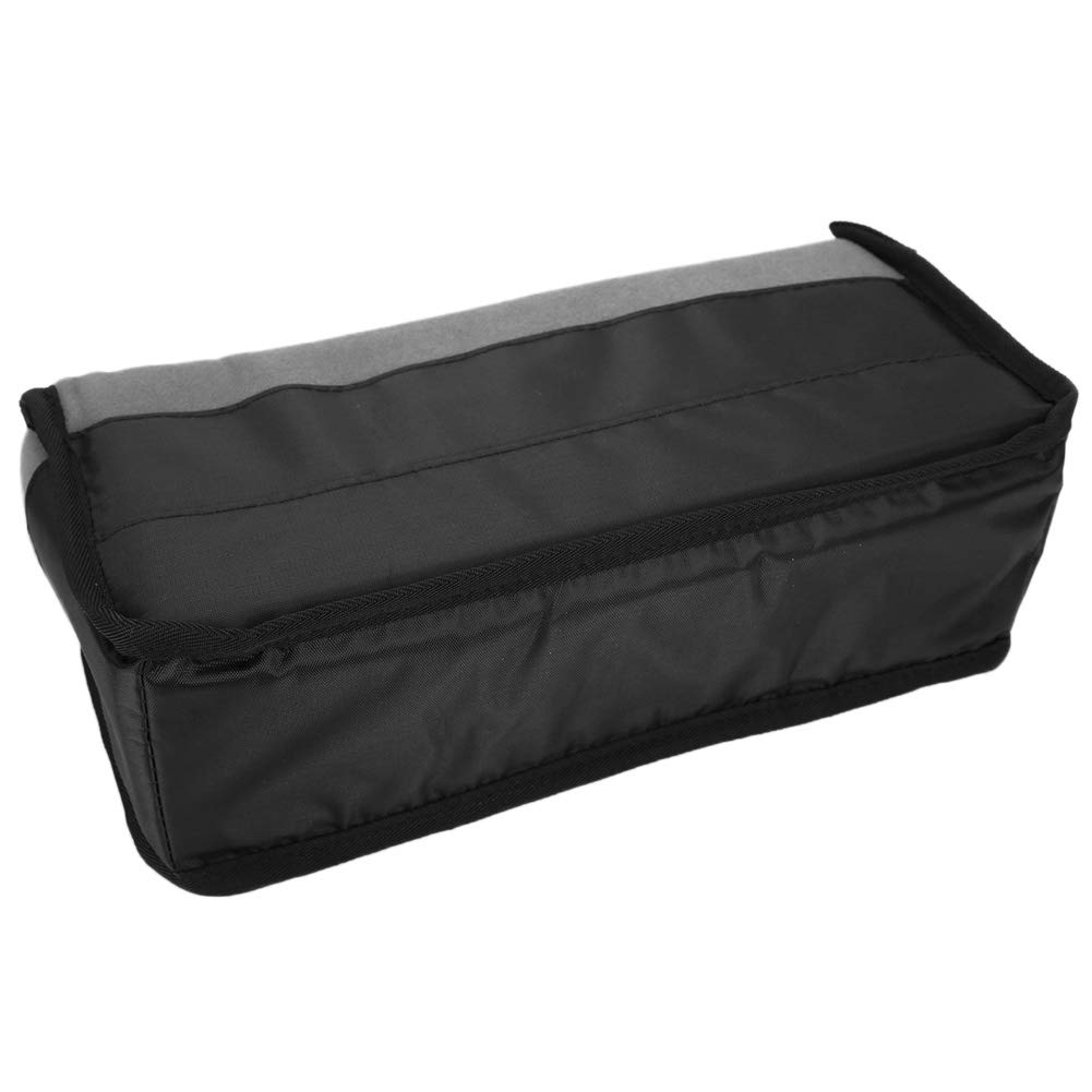 Borsa con inserto per fotocamera,divisorio imbottito morbido regolabile Protezione addensata antiurto Impermeabile Fotografia Borsa per il trasporto Custodia con gancio/Anello per fotocamera (Grigio)