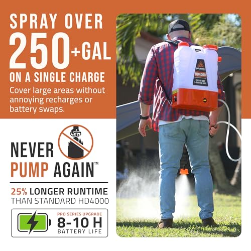 Image of PetraTools HD4000 Battery Powered Backpack Sprayer w /Cart, 8 Hr Runtime