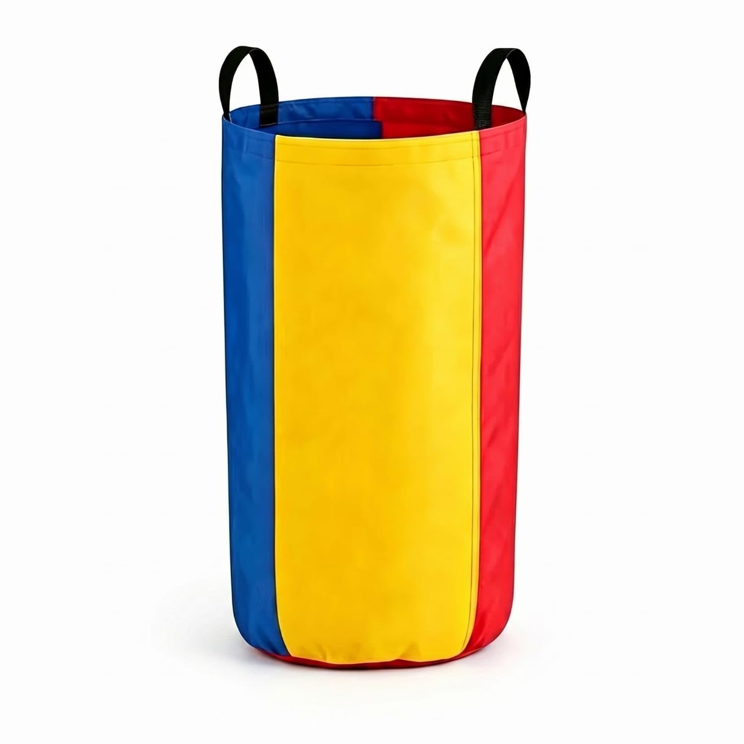 Strapping Handles Oxford Cloth Jumping Sack Open Top Children's Jumping Sack Stitched Construction for Parent-Child Games, Sensory Training, S, Tricolor-image-41
