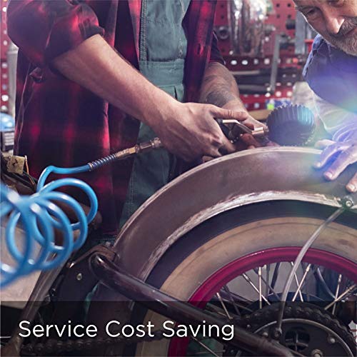 3T6B Motorcycle TPMS, Wireless Digital Motorcycle Tire Pressure Gauge Monitoring System Tire Pressure Gauge Monitoring System 2 Sensors for Motorcycle - Thumbnail 4