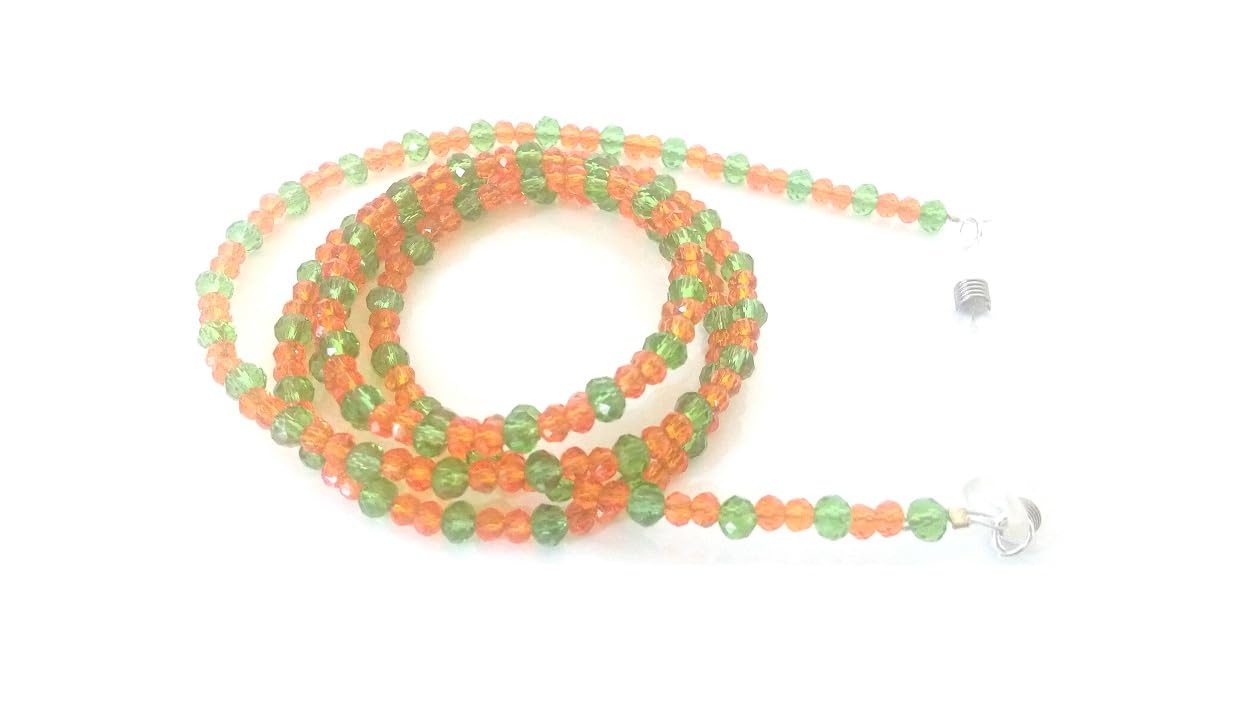 Neck Chain Cord For Eyeglass Sunglasses Frame Spectacle Frame Orange Multi Colour-image-6