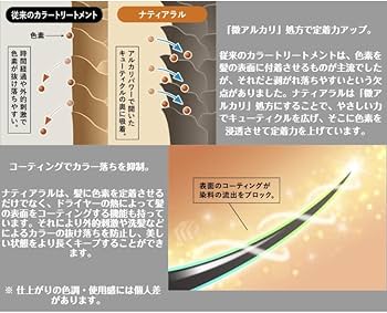 Amazon | ナティアラル natiaral ヘアカラートリートメント 白髪染め