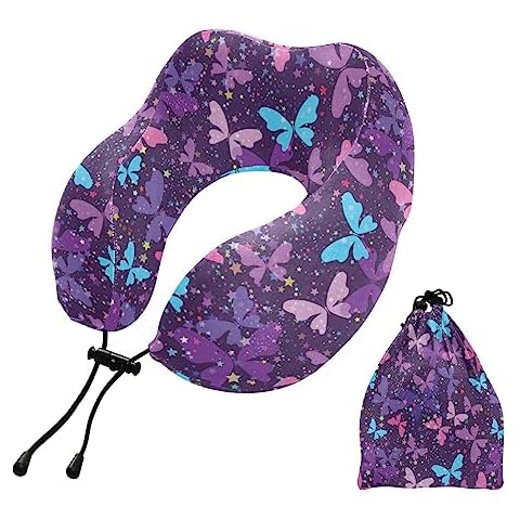 Wusikd Memory Foam Travel Pillow Cover