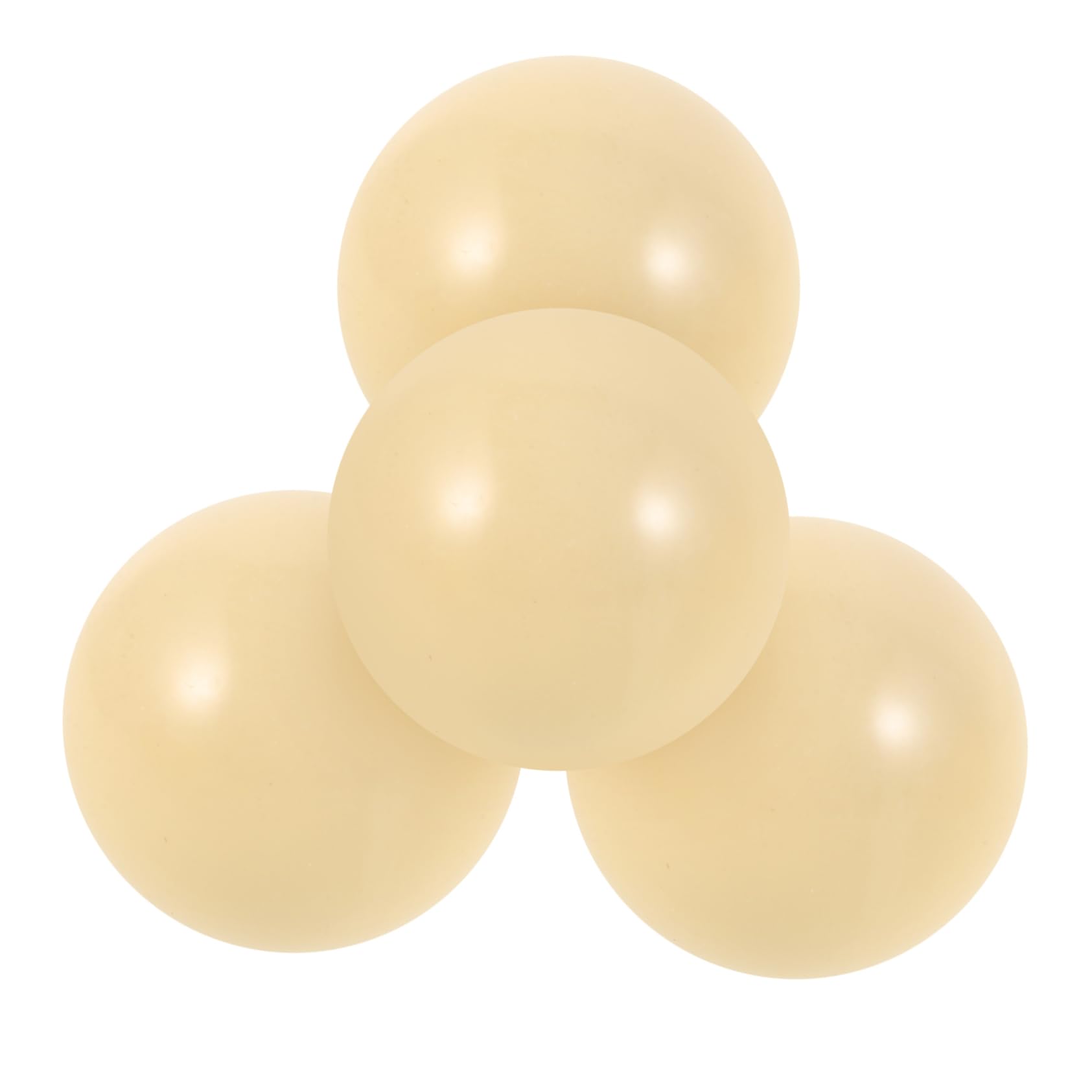 NAMOARLY 4Pcs Regulation Billiard Training Balls Beginner Friendly Durable Material for Skill Development for Amateur Players