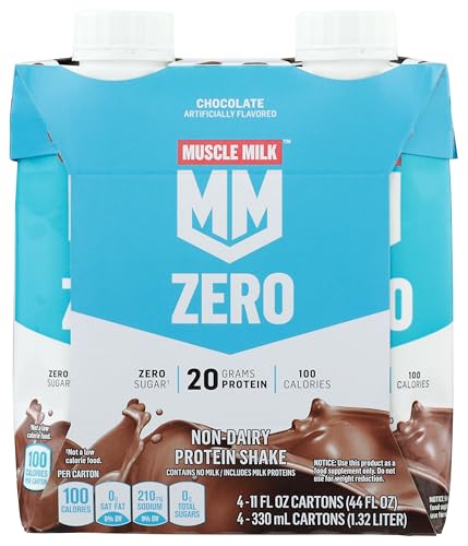 Cytosport Muscle Milk 100 Calories Nutritional Drink, Chocolate, 11 Fl Oz (Pack of 4)