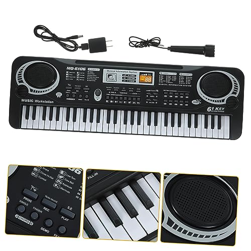 OFFSCH 61 Piano Électronique Portable pour Enfants Piano à Clavier pour Enfants Claviers Électroniques Piano pour Enfants Pianos Numériques Clavier Musical pour Jouet Musique - Les Beatles, Paul McCartney, John Lennon, RIngo Starr, George Harrison OFFSCH 61 Piano Électronique Portable pour Enfants Piano à Clavier pour Enfants Claviers Électroniques Piano pour Enfants Pianos Numériques Clavier Musical pour Jouet Musique – Image 7