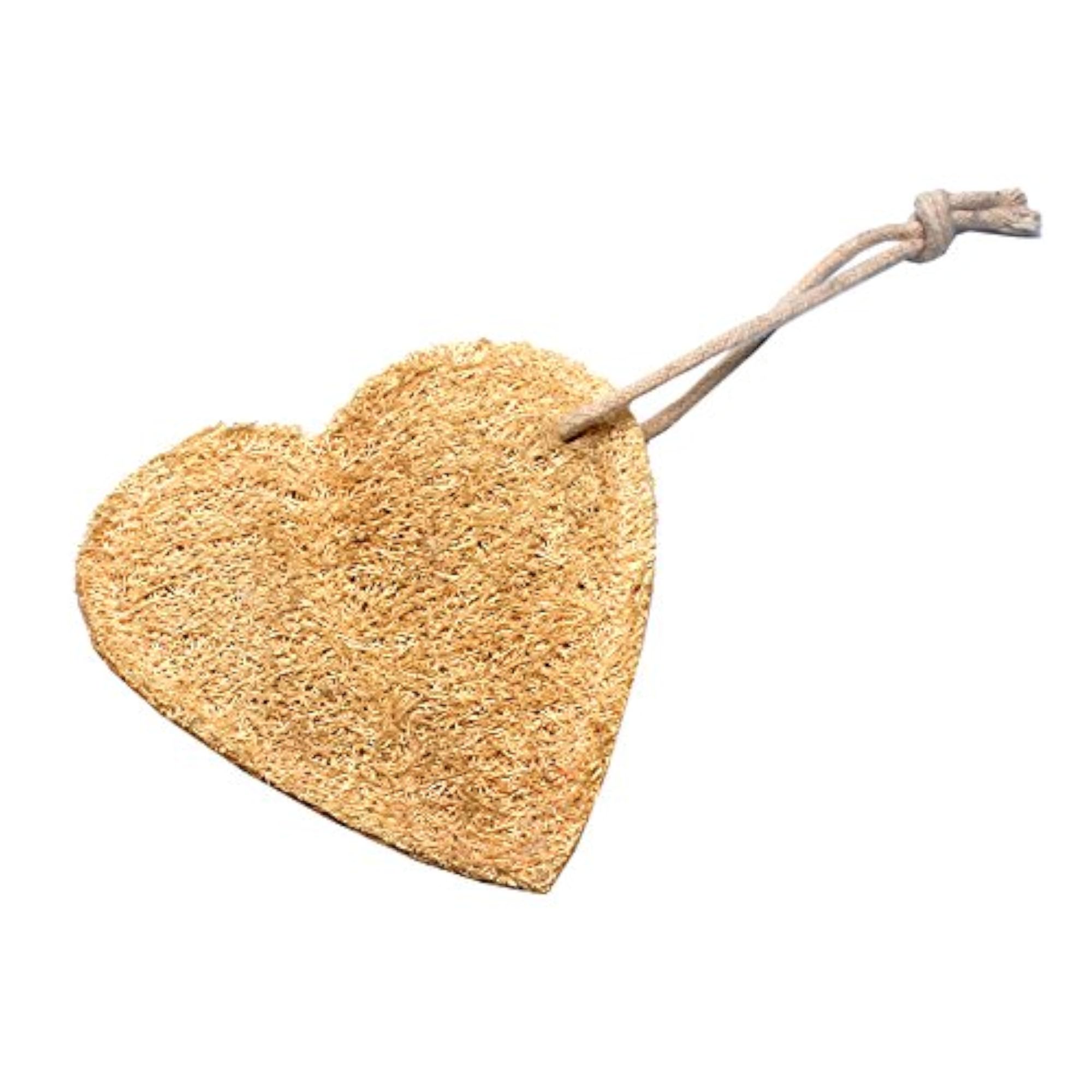 Natural Bath Loofah Sponge Shower Pouf Body Scrubber