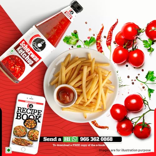 Image of Ching's Secret Schezwan & Tomato Sauce Ketchup, 485 g