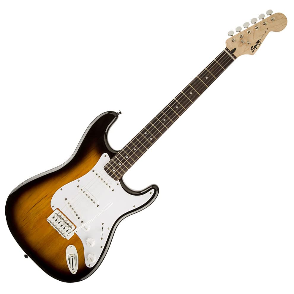 Amazon | Squier by Fender Bullet Stratocaster Brown Sunburst