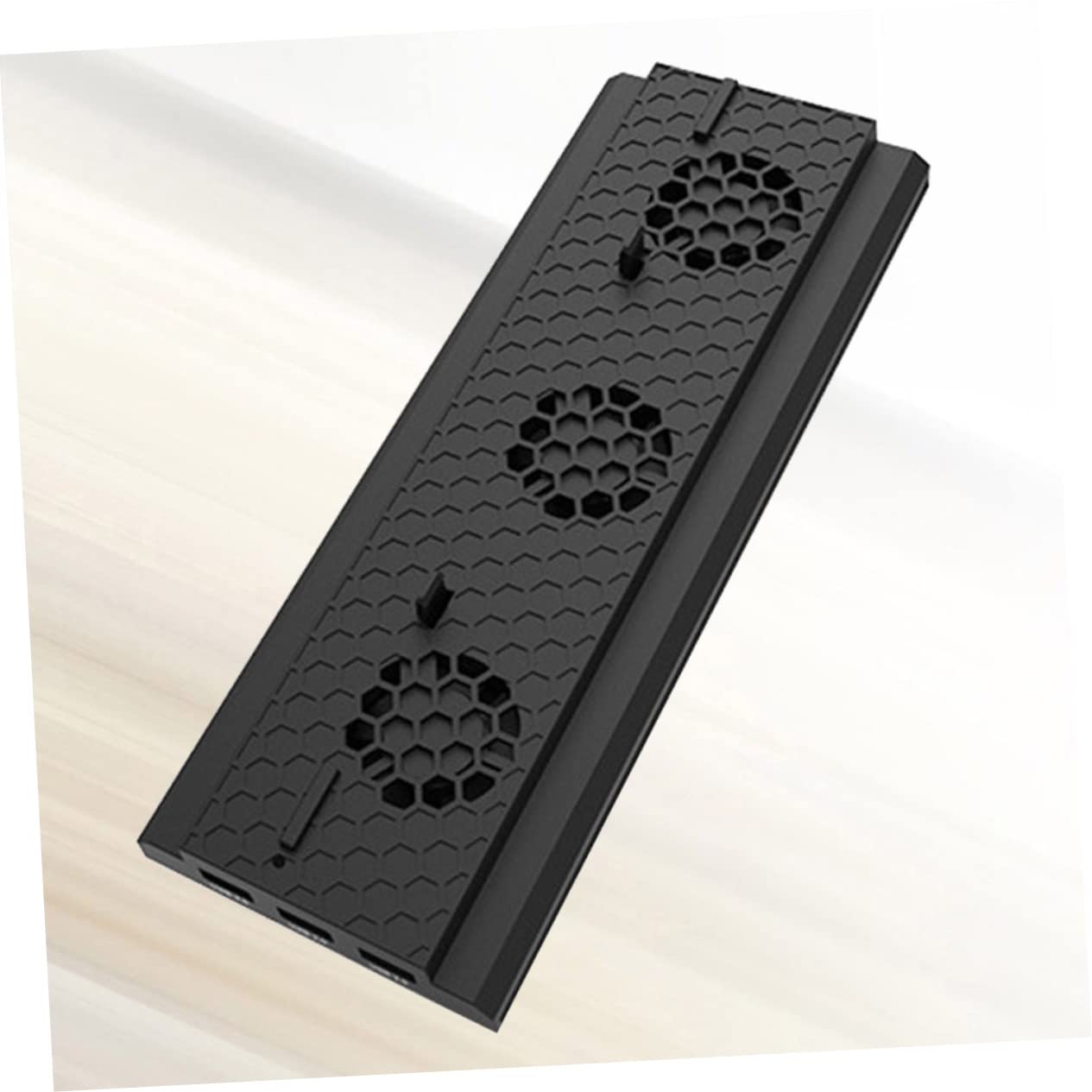 Soporte Vertical de Refrigeración para Consola de One Ventilador Triple con USB Control de Temperatura y Barra de Luz Compatible con Xbox One X para Gamers