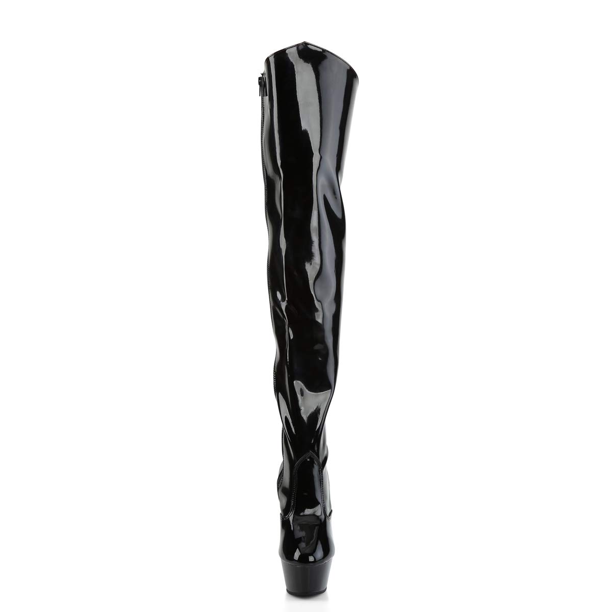 Pleaser KISS-3010 Blk Pat/Blk UK 4 (EU 37)
