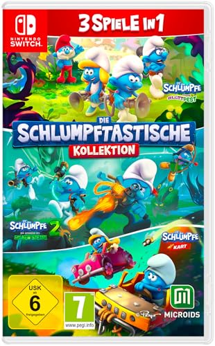 Die Schlumpftastische Kollektion - 3 Spiele in 1 [Nintendo Switch]