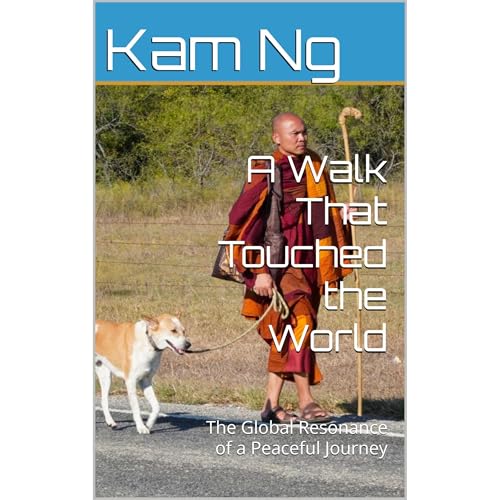 A Walk That Touched the World Audiolibro Por Kam Ng, GPT-5 arte de portada