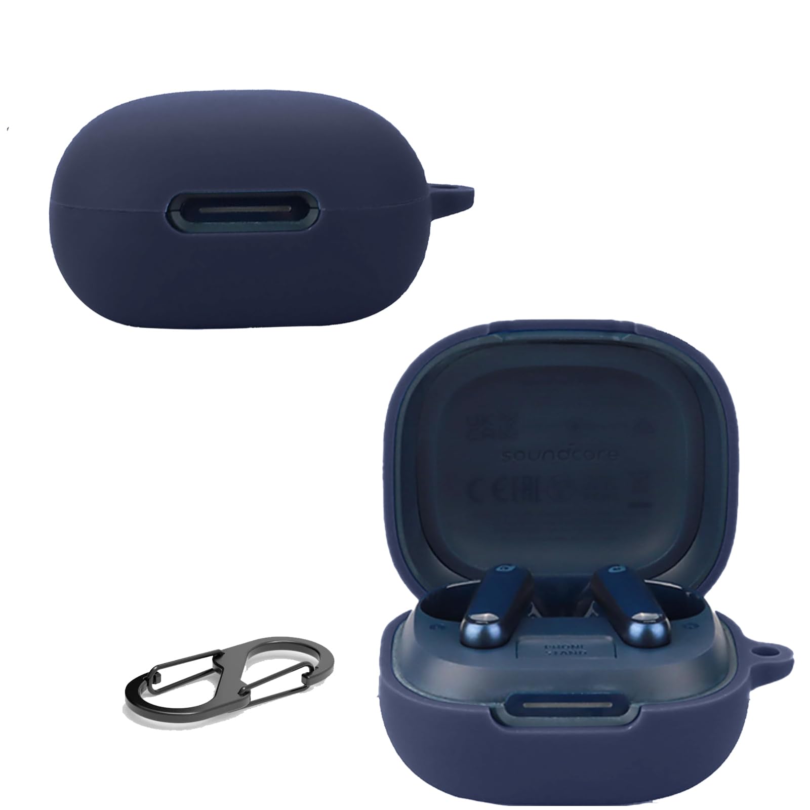 KZIOACSH Silicone Case for Anker soundcore P40i