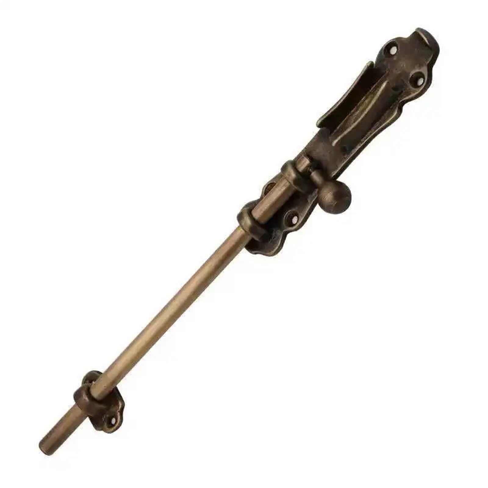 Gate Latch Sliding Lock Solid Brass Flip Safety Door Bolt Hardware for Garden for Door(22cm color2)